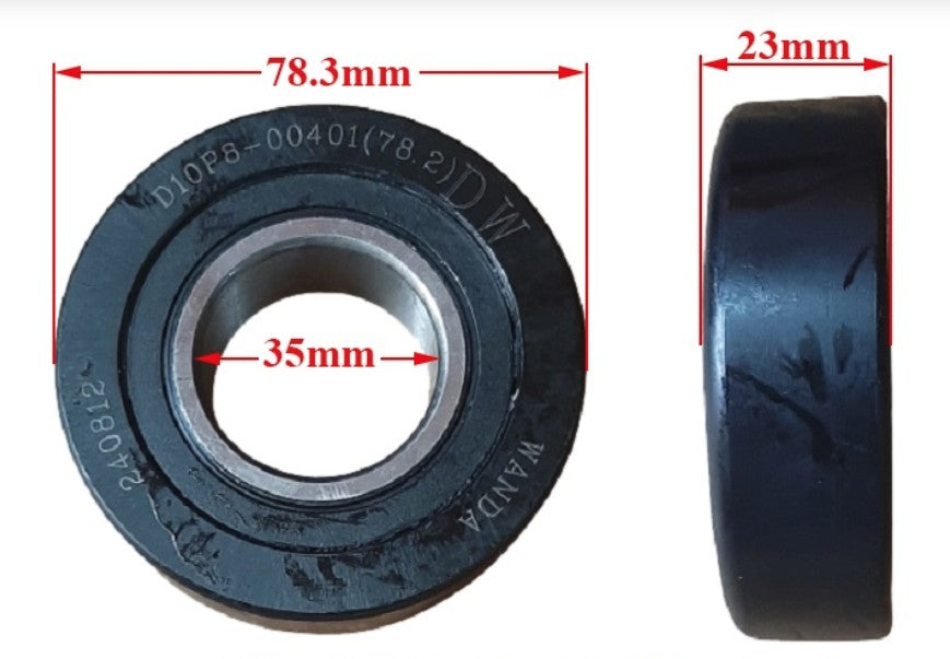 Rolka maszt-karetka CPCD10-18 TRIPLEX