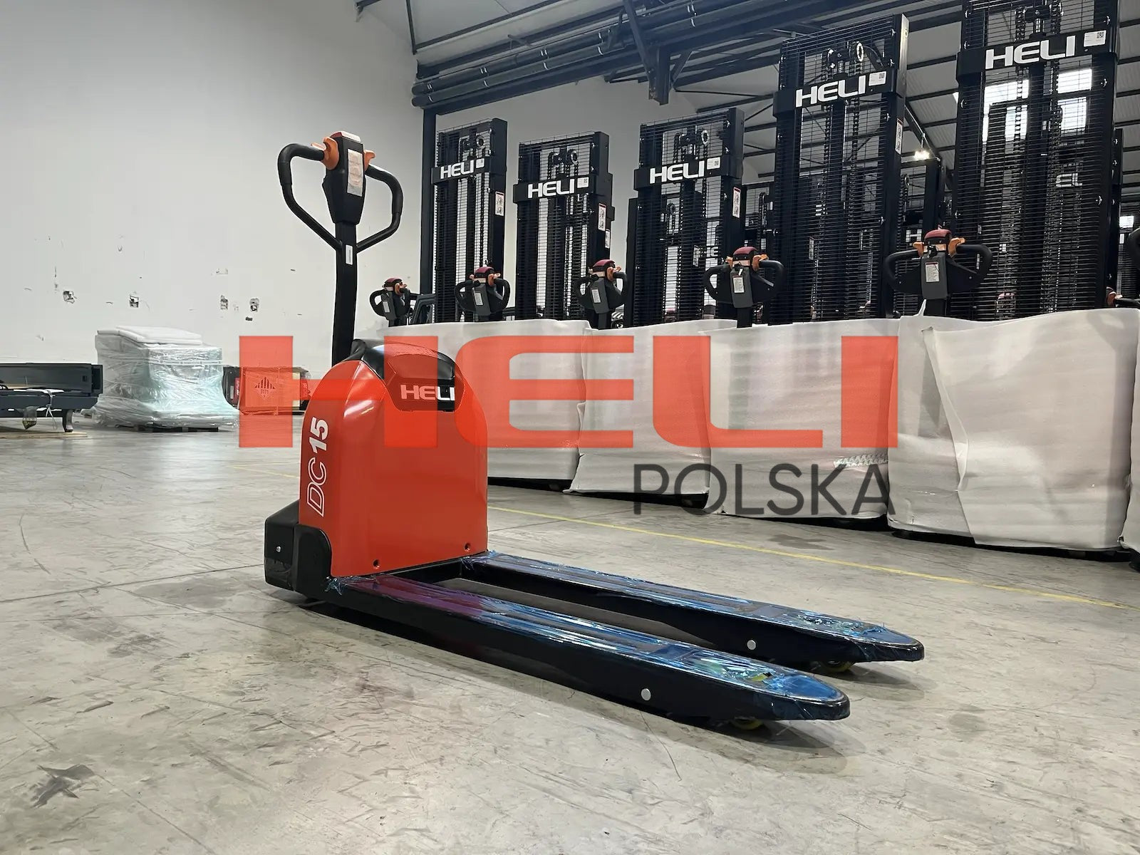 Wózek paletowy elektryczny HELI CBD15J-Li3 Zewnętrzny prostownik
