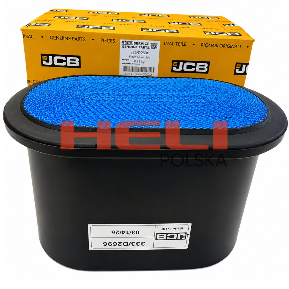 Filtr powietrza 333/D2696 części JCB oryginał