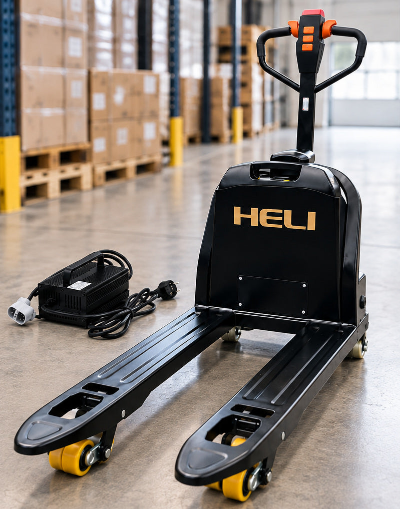 Elektryczny wózek paletowy HELI  CBD15J LI S BLACK EDITION